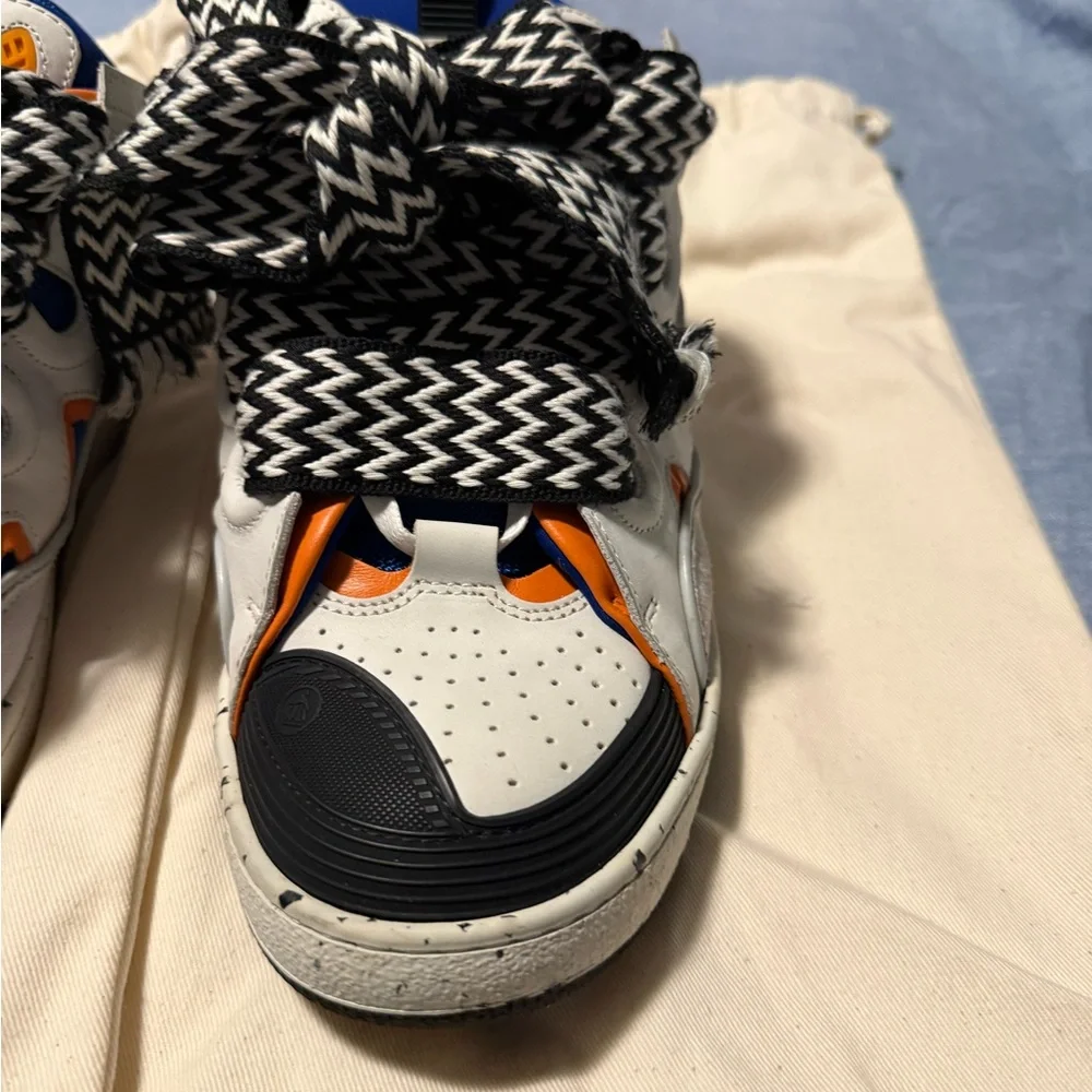 Lanvin Leather Curb Sneakers (EU 42) - Picture 3 of 9